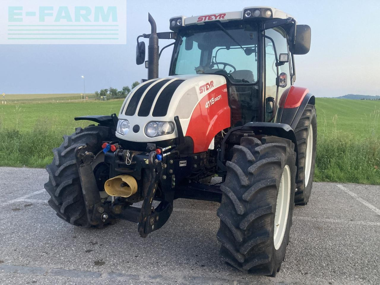 Steyr profi 4110 - Traktor: das Bild 4 Steyr profi 4110 - Traktor: das Bild 4
