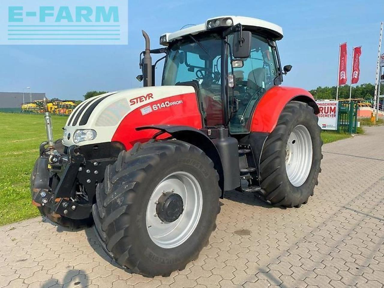 Steyr profi 6140 - Traktor: das Bild 1 Steyr profi 6140 - Traktor: das Bild 1