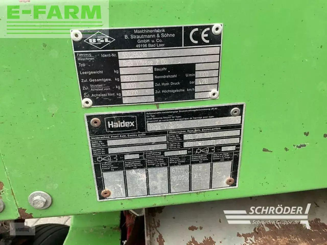 Strautmann giga vitesse 2 do - Ladewagen: das Bild 2 Strautmann giga vitesse 2 do - Ladewagen: das Bild 2