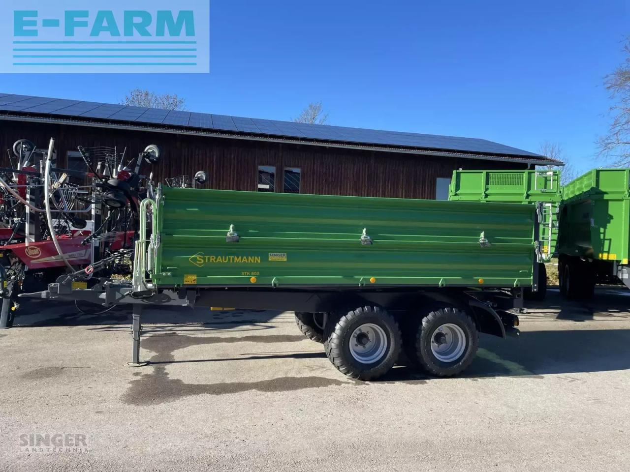 Strautmann stk 802 - Landwirtschaftlicher Kipper: das Bild 2 Strautmann stk 802 - Landwirtschaftlicher Kipper: das Bild 2