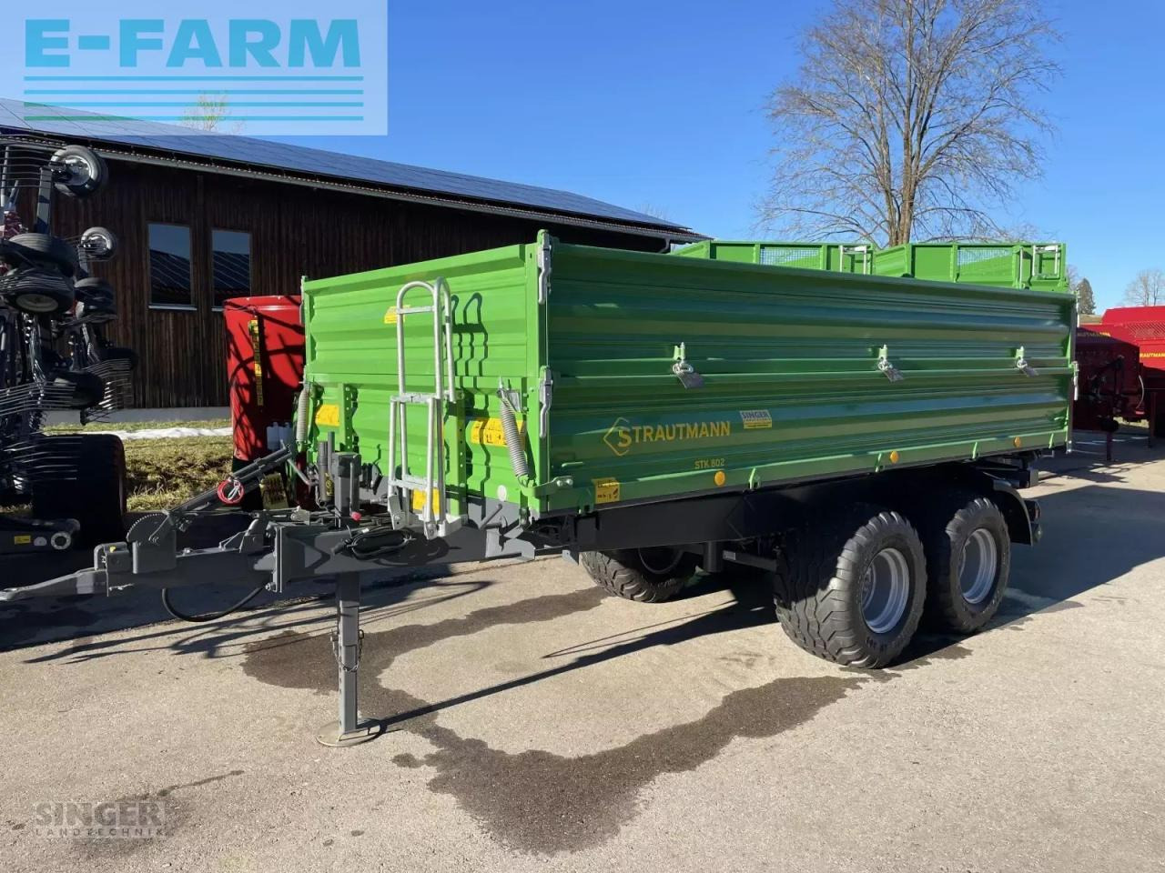 Strautmann stk 802 - Landwirtschaftlicher Kipper: das Bild 1 Strautmann stk 802 - Landwirtschaftlicher Kipper: das Bild 1