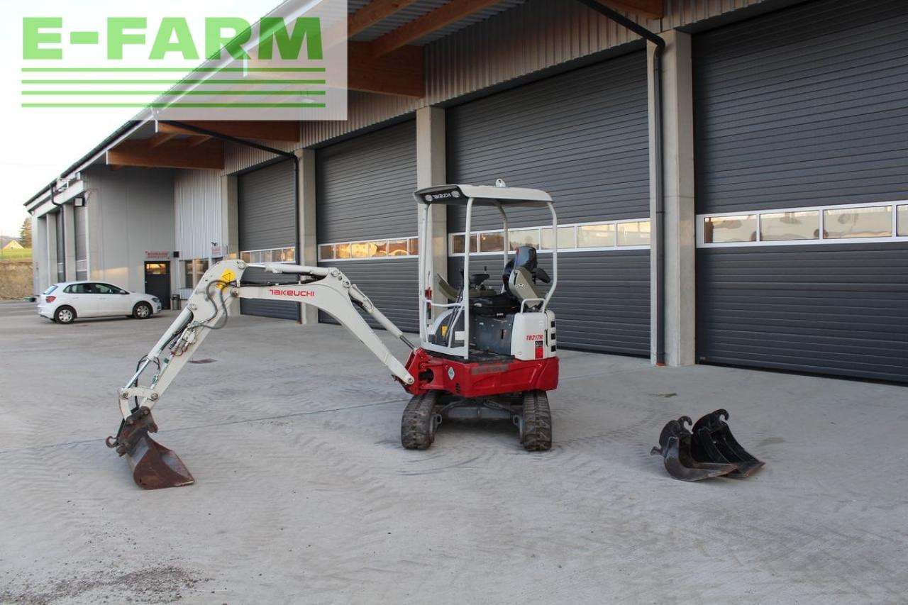 Takeuchi takeuchi tb 217 r minibagger - bagger - Minibagger: das Bild 2 Takeuchi takeuchi tb 217 r minibagger - bagger - Minibagger: das Bild 2