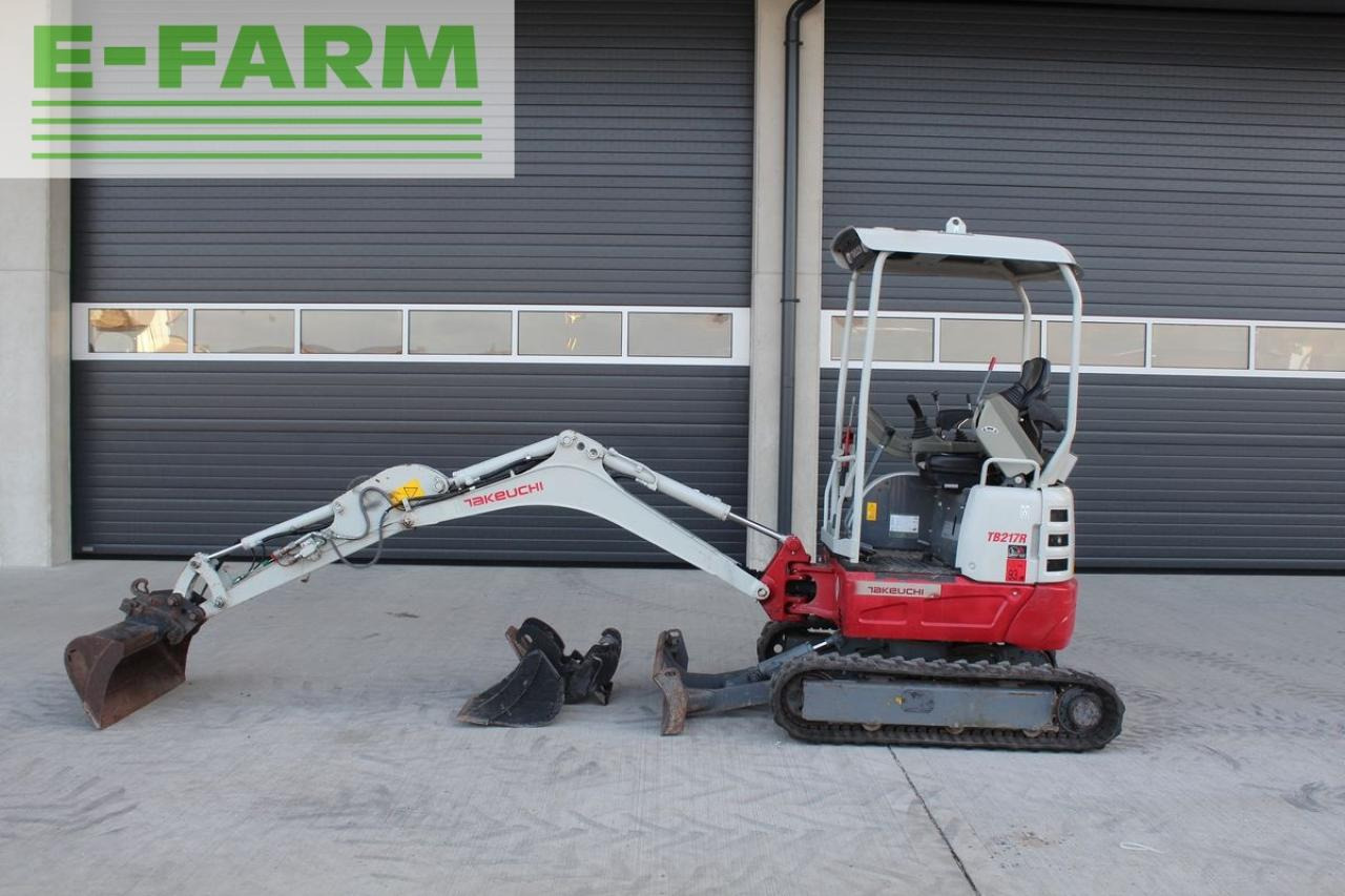 Takeuchi takeuchi tb 217 r minibagger - bagger - Minibagger: das Bild 1 Takeuchi takeuchi tb 217 r minibagger - bagger - Minibagger: das Bild 1