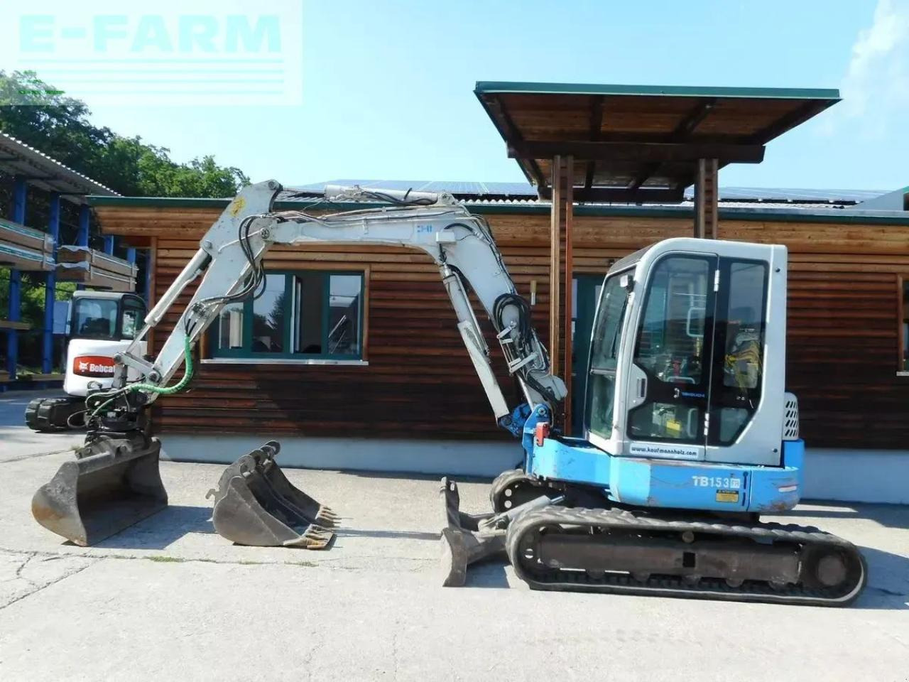 Takeuchi tb 153fr ( 5.650kg ) rototilt +ähnlich powertilt - Minibagger: das Bild 1 Takeuchi tb 153fr ( 5.650kg ) rototilt +ähnlich powertilt - Minibagger: das Bild 1
