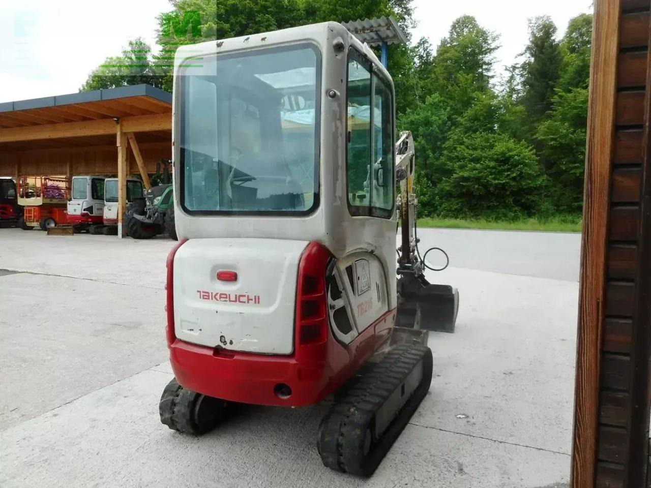 Takeuchi tb 216 ( 1.865kg ) schnellwechsler neu! löffel - Minibagger: das Bild 3 Takeuchi tb 216 ( 1.865kg ) schnellwechsler neu! löffel - Minibagger: das Bild 3