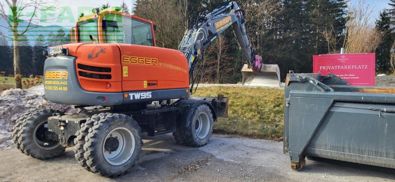 Terex tw 95 - Mobilbagger: das Bild 3 Terex tw 95 - Mobilbagger: das Bild 3