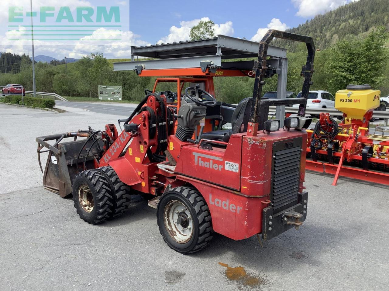 Thaler kl 234 ka - Minibagger: das Bild 3 Thaler kl 234 ka - Minibagger: das Bild 3