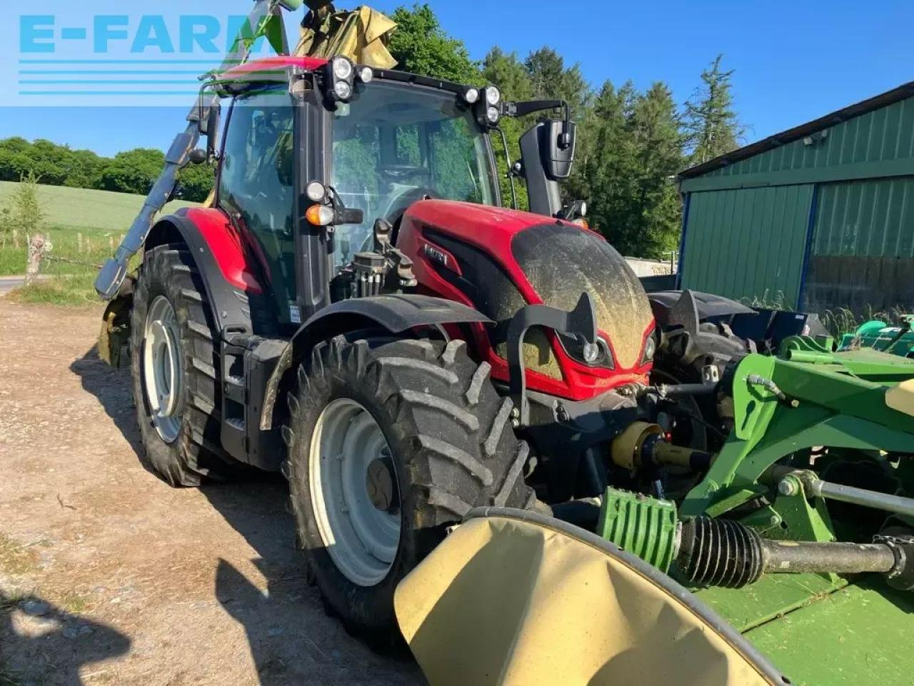 Valtra n 134 direct - Traktor: das Bild 1 Valtra n 134 direct - Traktor: das Bild 1