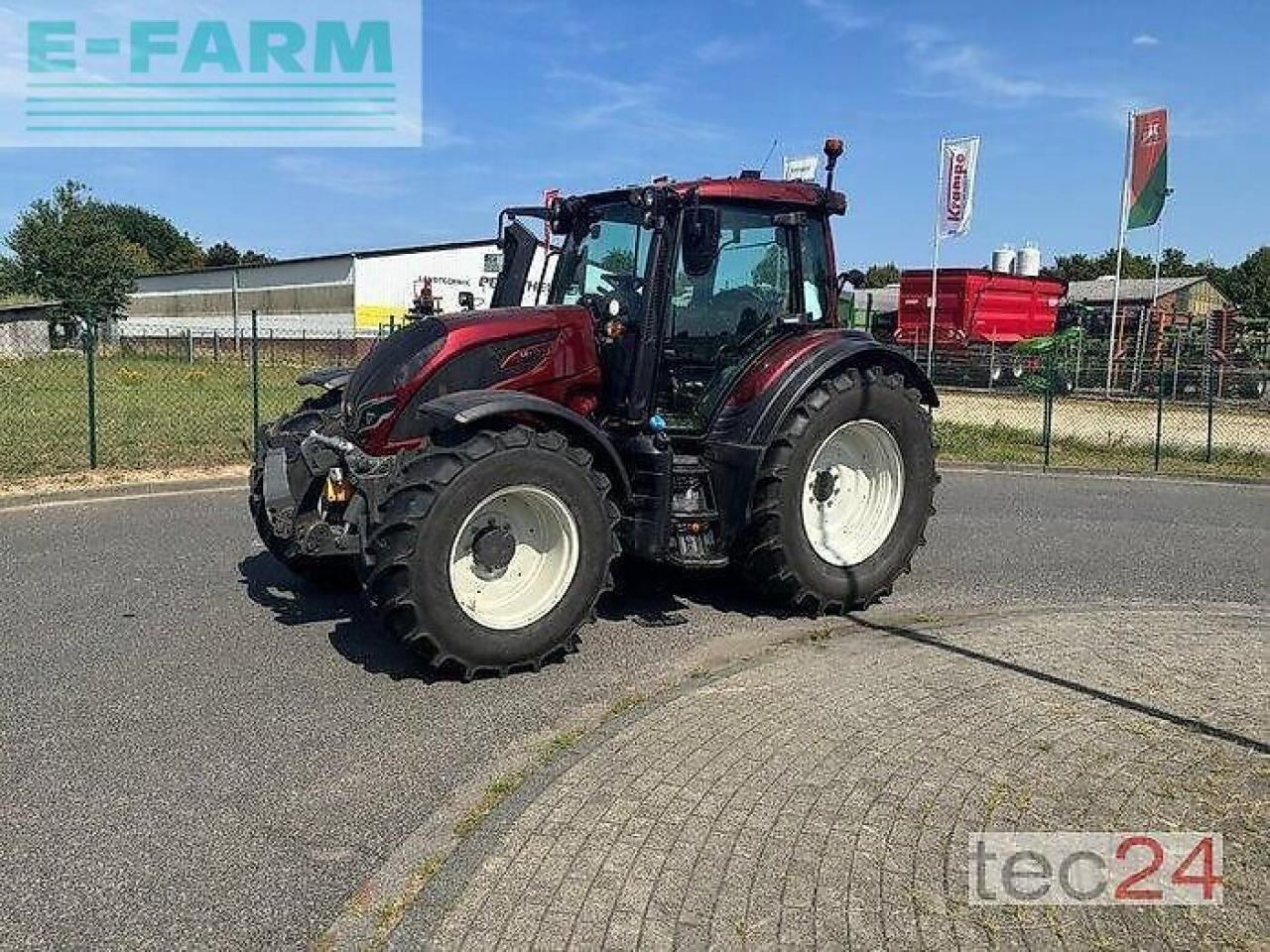 Valtra n 155 ed - Traktor: das Bild 1 Valtra n 155 ed - Traktor: das Bild 1