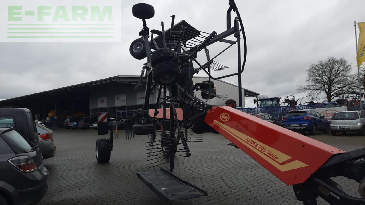 Vicon andex 705 t vario - Heuwender/ Wenderechen: das Bild 4 Vicon andex 705 t vario - Heuwender/ Wenderechen: das Bild 4