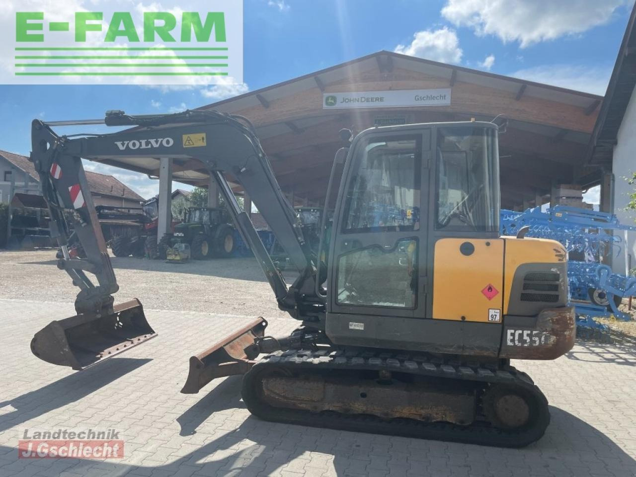 Volvo ec 55c - Minibagger: das Bild 1 Volvo ec 55c - Minibagger: das Bild 1