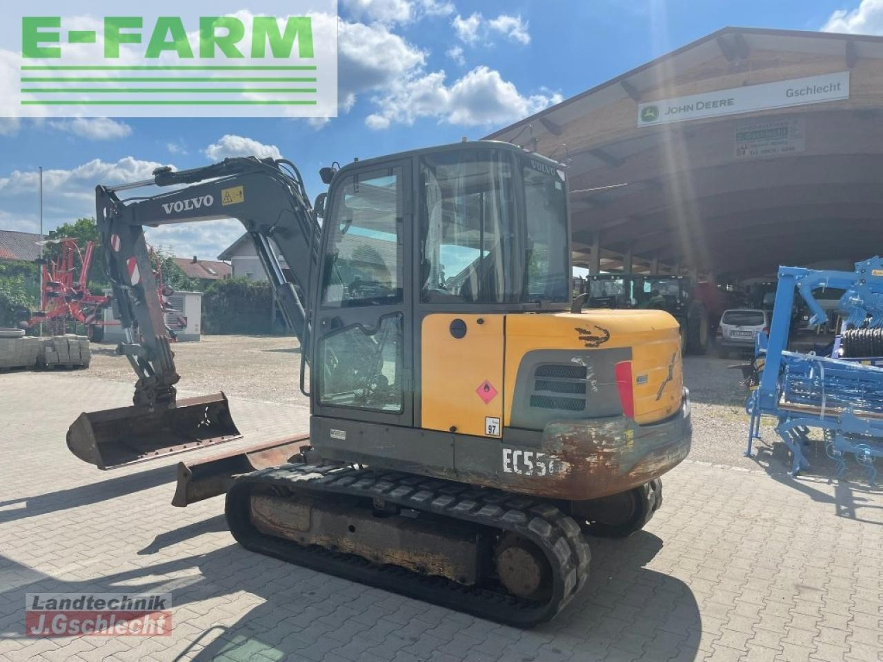 Volvo ec 55c - Minibagger: das Bild 2 Volvo ec 55c - Minibagger: das Bild 2