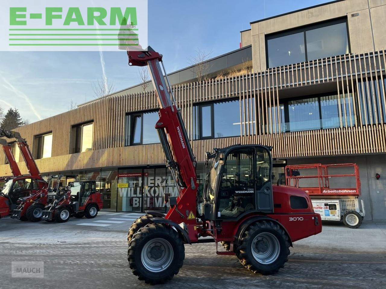 Weidemann 3070cx80 teleradlader 3100h, 30km/h 100l hydr. - Teleskopradlader: das Bild 5 Weidemann 3070cx80 teleradlader 3100h, 30km/h 100l hydr. - Teleskopradlader: das Bild 5