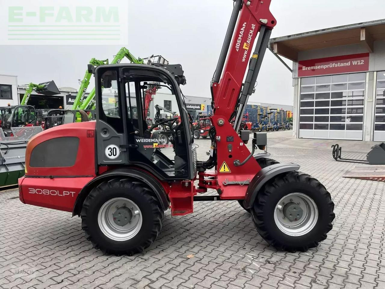 Weidemann 3080lpt ca. 5,0m hubhöhe / hochdruckfahrantrieb - Radlader: das Bild 5 Weidemann 3080lpt ca. 5,0m hubhöhe / hochdruckfahrantrieb - Radlader: das Bild 5