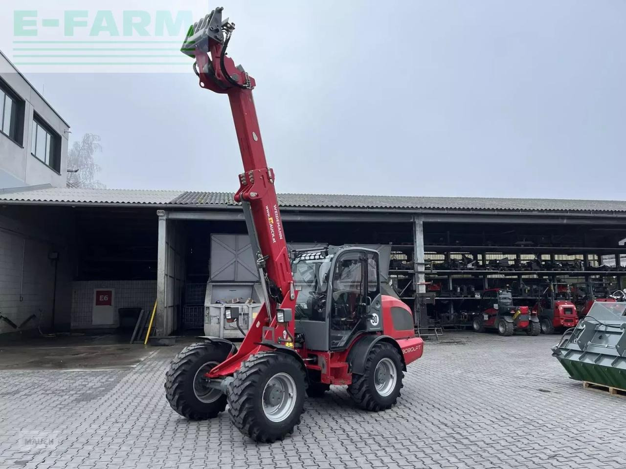 Weidemann 3080lpt ca. 5,0m hubhöhe / hochdruckfahrantrieb - Radlader: das Bild 1 Weidemann 3080lpt ca. 5,0m hubhöhe / hochdruckfahrantrieb - Radlader: das Bild 1