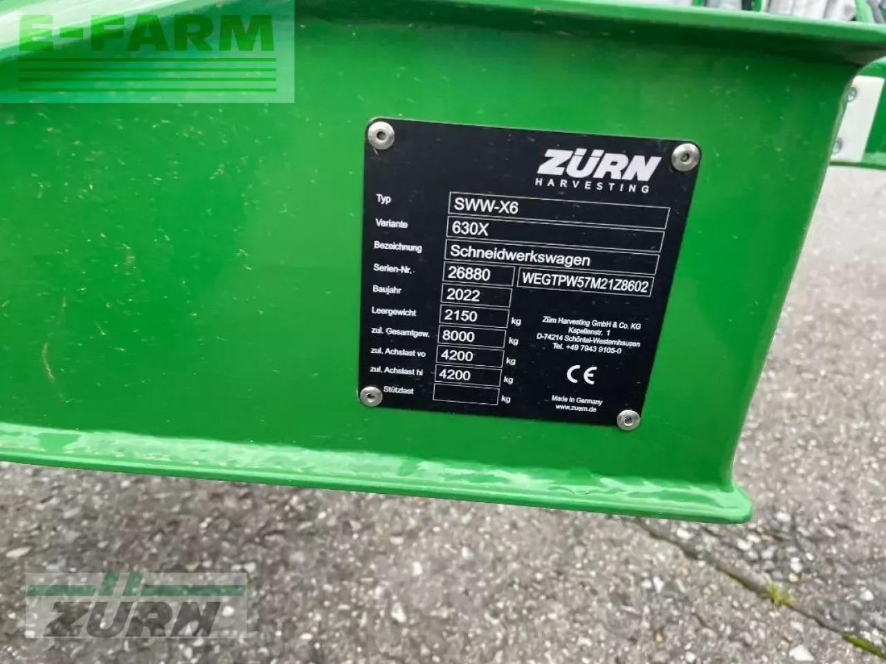 Zürn sww-x6 630x - Ernteforsatz für Häcksler: das Bild 5 Zürn sww-x6 630x - Ernteforsatz für Häcksler: das Bild 5