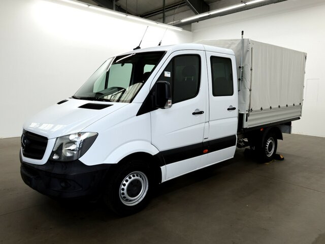 Pritsche Transporter, Transporter mit Doppelkabine MERCEDES-BENZ Sprinter 214 CDI DOKA Pritsche,Klima,EURO6: das Bild 10