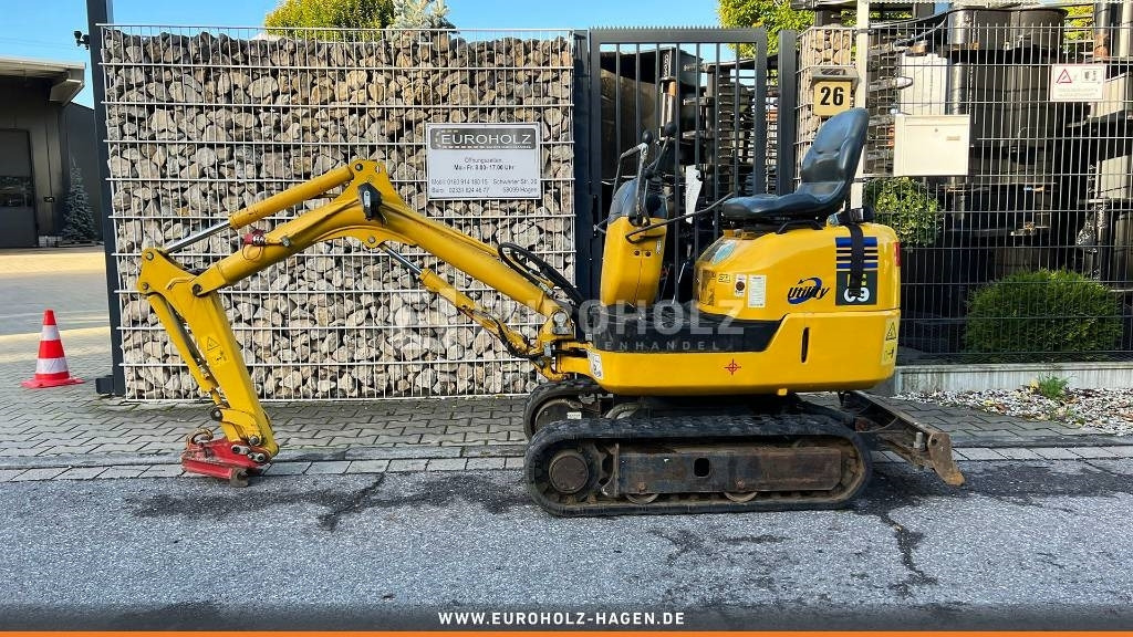 Komatsu Minibagger PC09, Schnellwechsler MS01, Knickmatick - Minibagger: das Bild 2 Komatsu Minibagger PC09, Schnellwechsler MS01, Knickmatick - Minibagger: das Bild 2