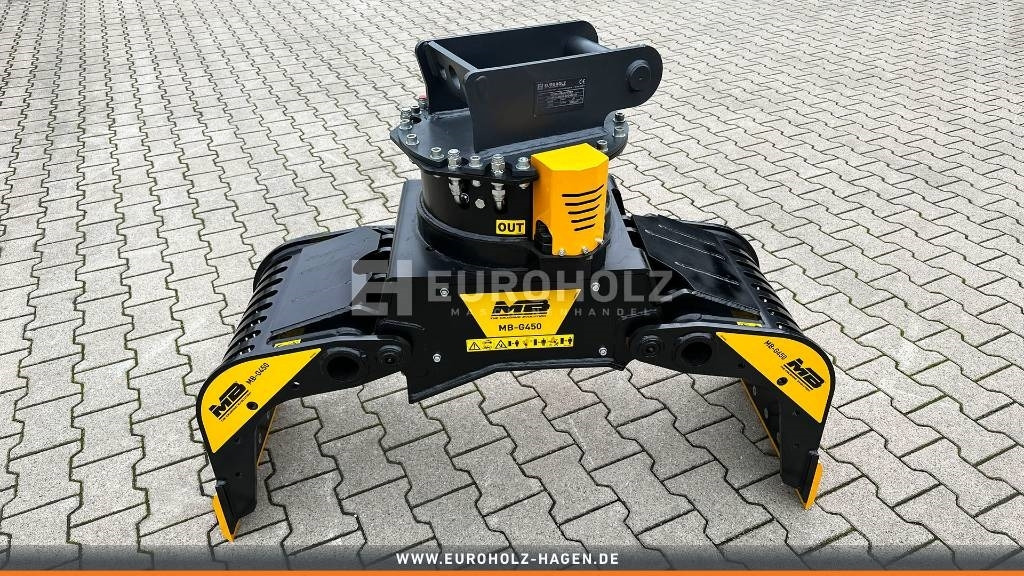 Sortiergreifer MB Crusher MB-G450 MS03 3,5-5,5 t - Greifer für Baumaschine: das Bild 5 Sortiergreifer MB Crusher MB-G450 MS03 3,5-5,5 t - Greifer für Baumaschine: das Bild 5