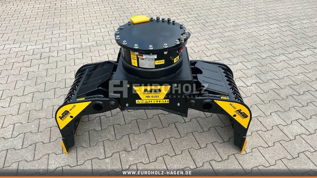Sortiergreifer MB Crusher MB-G450 S4 3,5-5,5 t - Greifer für Baumaschine: das Bild 1 Sortiergreifer MB Crusher MB-G450 S4 3,5-5,5 t - Greifer für Baumaschine: das Bild 1