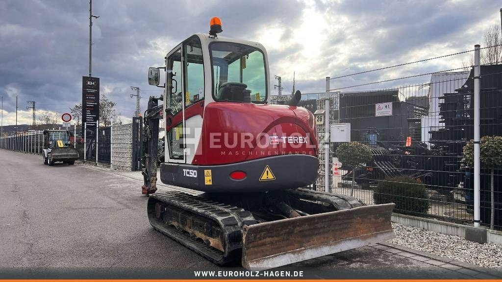 Terex Minibagger TC 50, Schnellwechsler MS03, Knickmatik - Minibagger: das Bild 3 Terex Minibagger TC 50, Schnellwechsler MS03, Knickmatik - Minibagger: das Bild 3