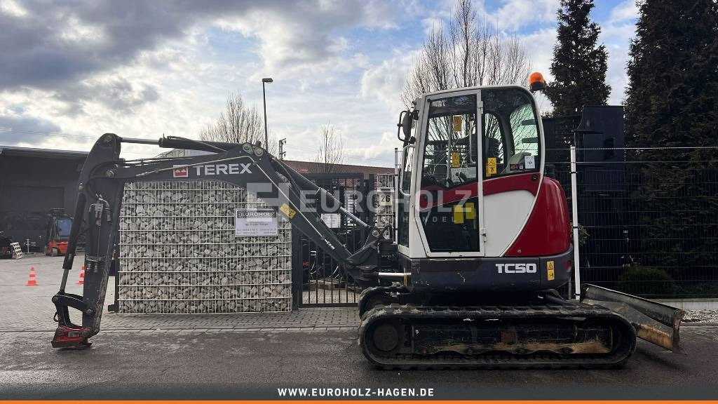 Terex Minibagger TC 50, Schnellwechsler MS03, Knickmatik - Minibagger: das Bild 2 Terex Minibagger TC 50, Schnellwechsler MS03, Knickmatik - Minibagger: das Bild 2