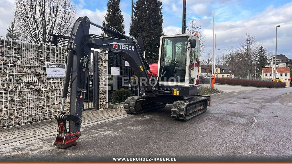 Terex Minibagger TC 50, Schnellwechsler MS03, Knickmatik - Minibagger: das Bild 1 Terex Minibagger TC 50, Schnellwechsler MS03, Knickmatik - Minibagger: das Bild 1