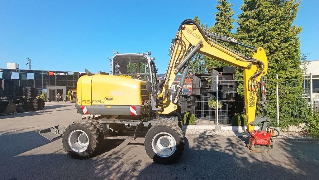 Mobilbagger Wacker Neuson 9503 Bagger Powertilt, SW Martin, Verstellausleger: das Bild 6