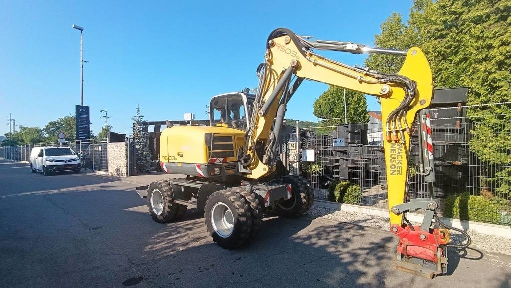 Mobilbagger Wacker Neuson 9503 Bagger Powertilt, SW Martin, Verstellausleger: das Bild 8
