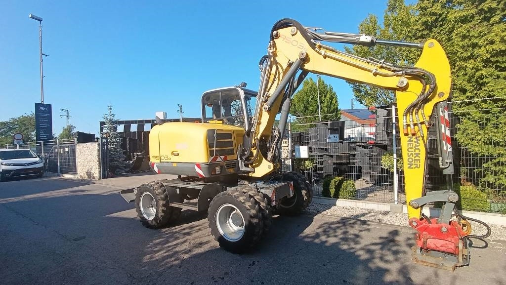 Mobilbagger Wacker Neuson 9503 Bagger Powertilt, SW Martin, Verstellausleger: das Bild 7