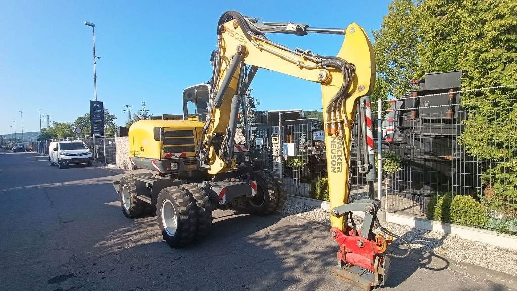 Mobilbagger Wacker Neuson 9503 Bagger Powertilt, SW Martin, Verstellausleger: das Bild 9
