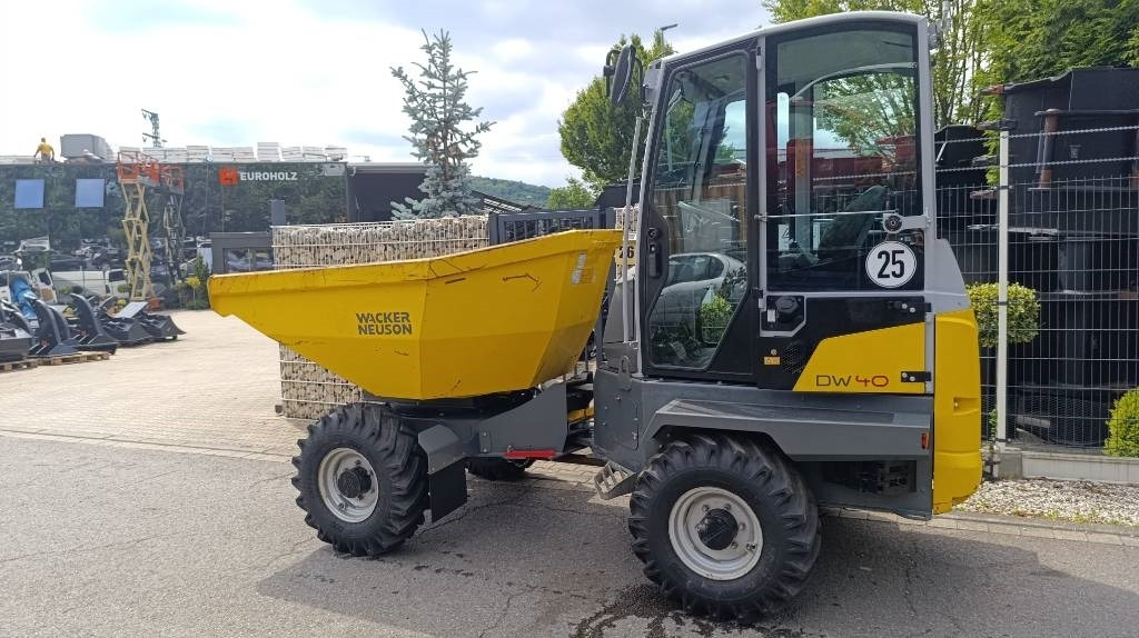 Mini-Kipper Wacker Neuson DW 40 Raddumper 2 Fahrstufen, Kabinenheizung, 4x4: das Bild 25 Mini-Kipper Wacker Neuson DW 40 Raddumper 2 Fahrstufen, Kabinenheizung, 4x4: das Bild 25