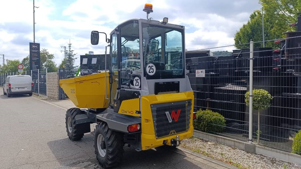 Mini-Kipper Wacker Neuson DW 40 Raddumper 2 Fahrstufen, Kabinenheizung, 4x4: das Bild 29 Mini-Kipper Wacker Neuson DW 40 Raddumper 2 Fahrstufen, Kabinenheizung, 4x4: das Bild 29