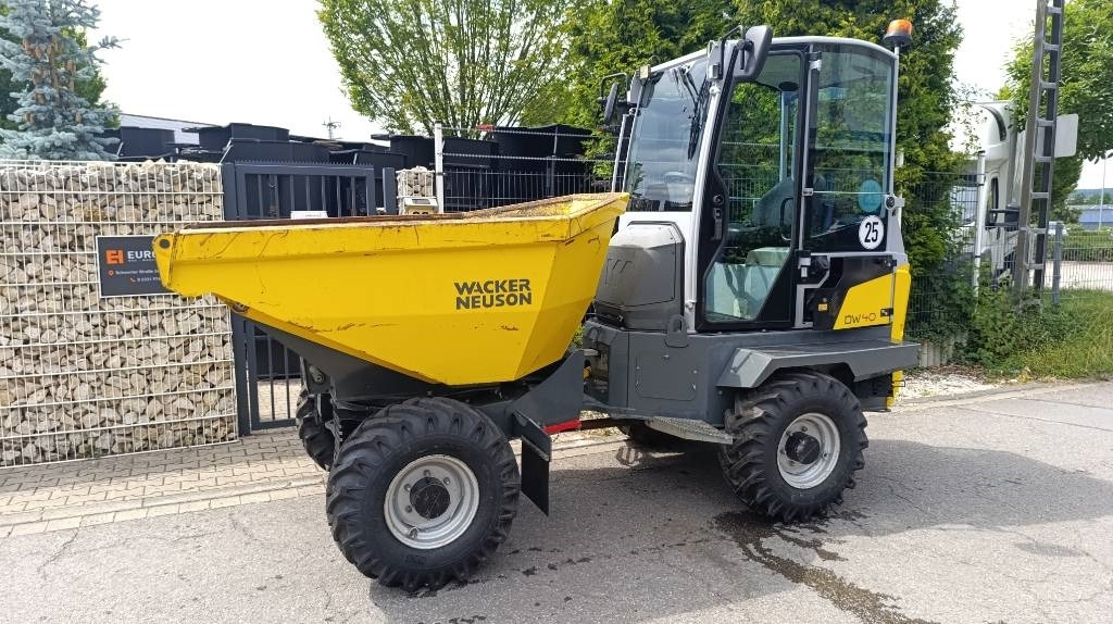 Mini-Kipper Wacker Neuson DW 40 Raddumper 2 Fahrstufen, Kabinenheizung, 4x4: das Bild 23 Mini-Kipper Wacker Neuson DW 40 Raddumper 2 Fahrstufen, Kabinenheizung, 4x4: das Bild 23