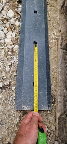 Sonarol Hardox Unterschraub-/Wendemesser passend zu Sonarol 220 cm Schaufel - Baumaschine: das Bild 4 Sonarol Hardox Unterschraub-/Wendemesser passend zu Sonarol 220 cm Schaufel - Baumaschine: das Bild 4