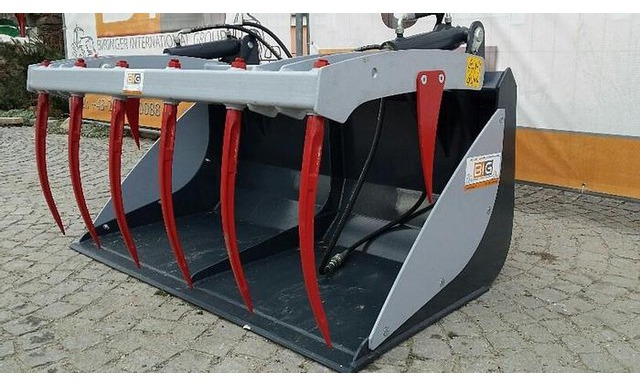 Big Krokodilgabel 210 cm mit Kramer 312 Aufnahme - Greifer: das Bild 4 Big Krokodilgabel 210 cm mit Kramer 312 Aufnahme - Greifer: das Bild 4