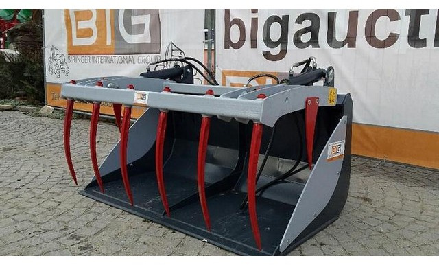 Big Krokodilgabel 210 cm mit Kramer 312 Aufnahme - Greifer: das Bild 2 Big Krokodilgabel 210 cm mit Kramer 312 Aufnahme - Greifer: das Bild 2