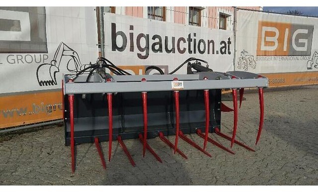 Big Krokodilzange 210 cm passend zu JCB 520-50 Aufnahme - Greifer: das Bild 2 Big Krokodilzange 210 cm passend zu JCB 520-50 Aufnahme - Greifer: das Bild 2