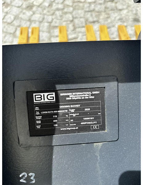 Big Tieflöffel 40cm mit MS03 Symblock Aufnahme - Schaufel: das Bild 5 Big Tieflöffel 40cm mit MS03 Symblock Aufnahme - Schaufel: das Bild 5