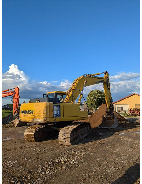 Komatsu PC210 NLC Hydraulikbagger - Bagger: das Bild 1 Komatsu PC210 NLC Hydraulikbagger - Bagger: das Bild 1