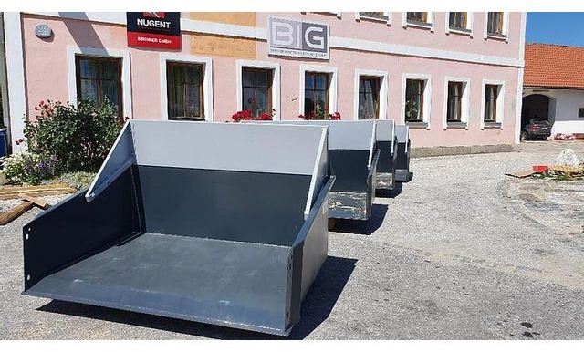 Schwerlast Transportbox / Kippmulde 180 cm mit 3 Punkt- & Euro Aufnahme - Sattelzugmaschine: das Bild 5 Schwerlast Transportbox / Kippmulde 180 cm mit 3 Punkt- & Euro Aufnahme - Sattelzugmaschine: das Bild 5