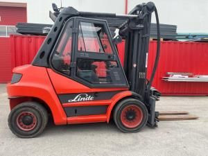 Linde Flurförderfahrzeug - Dieselstapler: das Bild 1 Linde Flurförderfahrzeug - Dieselstapler: das Bild 1