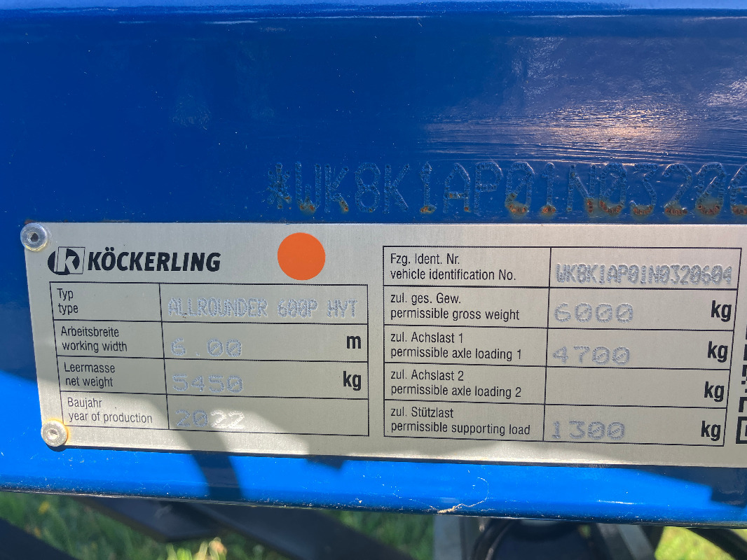Köckerling Allrounder 600P - Grubber: das Bild 3 Köckerling Allrounder 600P - Grubber: das Bild 3
