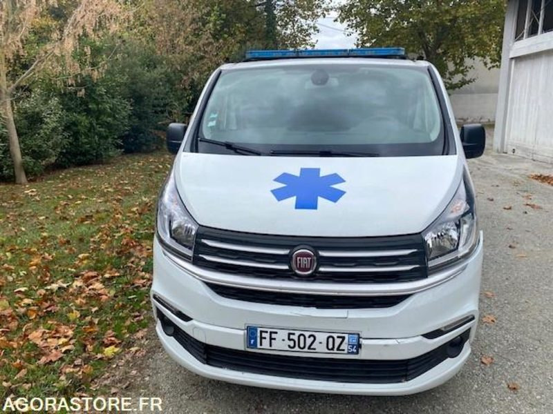 AMBULANCE FIAT TALENTO L1H1 120 CV - 2019 - 121 000km - Krankenwagen: das Bild 1 AMBULANCE FIAT TALENTO L1H1 120 CV - 2019 - 121 000km - Krankenwagen: das Bild 1