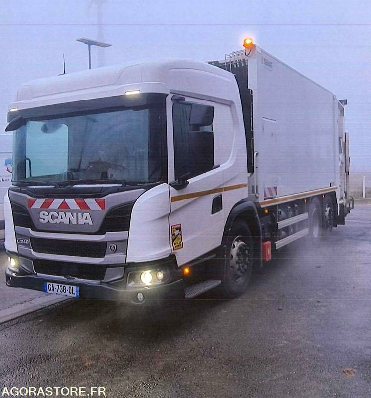 BOM SCANIA L340 71926 kms 2021 GNV - Müllwagen: das Bild 3 BOM SCANIA L340 71926 kms 2021 GNV - Müllwagen: das Bild 3