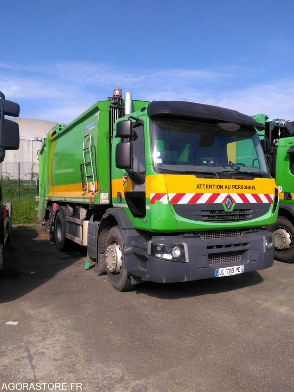 Benne à ordures ménagères Renault Eurovoirie Terberg - Müllwagen: das Bild 2 Benne à ordures ménagères Renault Eurovoirie Terberg - Müllwagen: das Bild 2