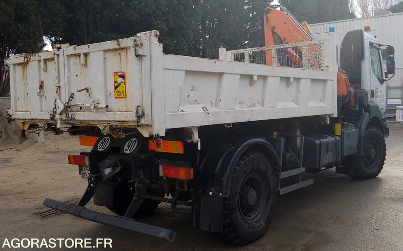 CAMION BENNE GRUE RENAULT 4X4 - Kipper: das Bild 3 CAMION BENNE GRUE RENAULT 4X4 - Kipper: das Bild 3