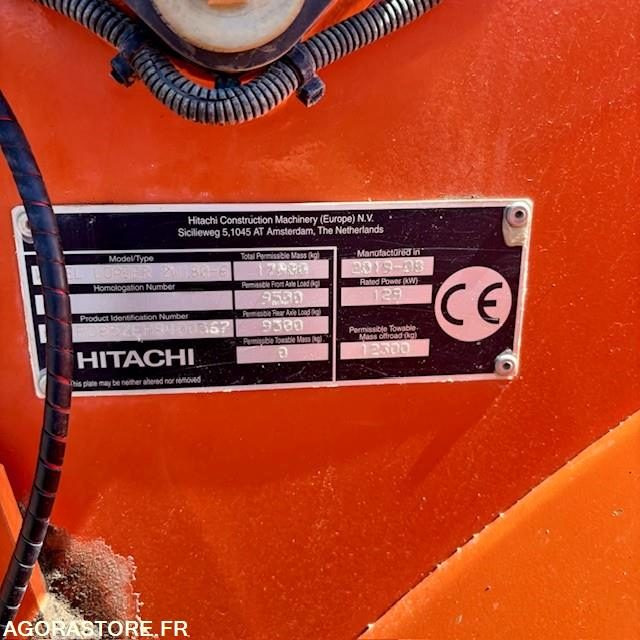 CHARGEUR HITACHI ZW180-6 2019 9270 HEURES - Lader: das Bild 5 CHARGEUR HITACHI ZW180-6 2019 9270 HEURES - Lader: das Bild 5