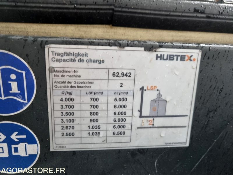 CHARIOT MULTIDIRECTIONNEL HUBTEX MQ-40 21-25 EL - 2011 - Elektrostapler: das Bild 2 CHARIOT MULTIDIRECTIONNEL HUBTEX MQ-40 21-25 EL - 2011 - Elektrostapler: das Bild 2