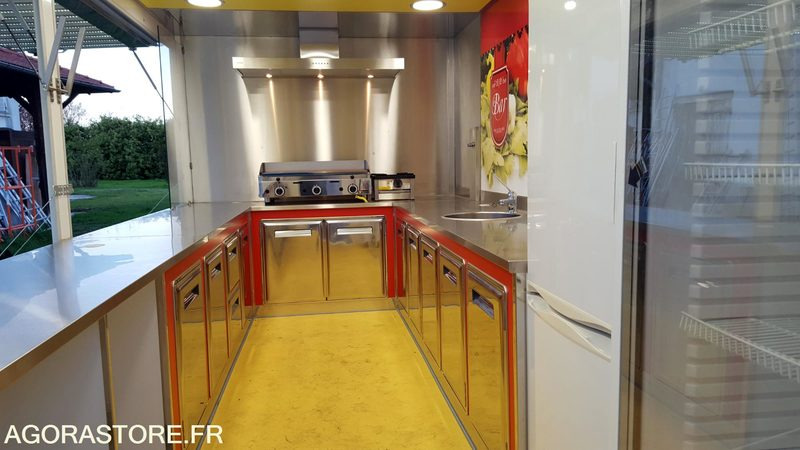 Foodtruck Remorque équipée - Werkzeug/ Gerät: das Bild 2 Foodtruck Remorque équipée - Werkzeug/ Gerät: das Bild 2